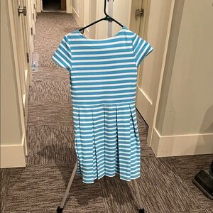 Polo by Ralph Lauren Striped Blue and White Kids Dress